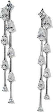 Nadri Hera Double Linear Earrings