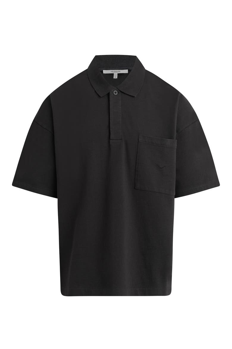 Heavyweight Cotton Pocket Polo, Alternate, color, NIGHTS