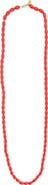Clare V. Enamel Barrel Chain Necklace