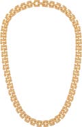 Susan Caplan 1990s Vintage Watchband Collar Necklace
