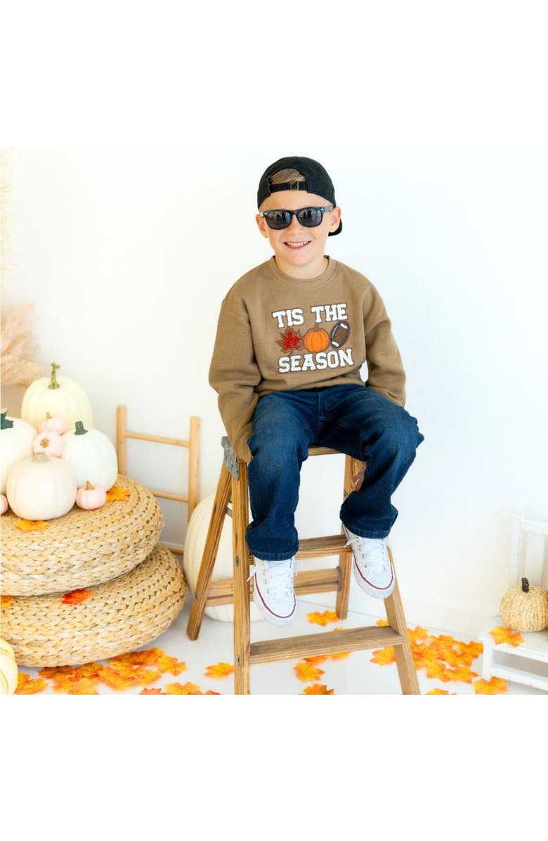 Sweet Wink Tis The Season Pumpkin Patch Sweatshirt, Alternate, color, 
