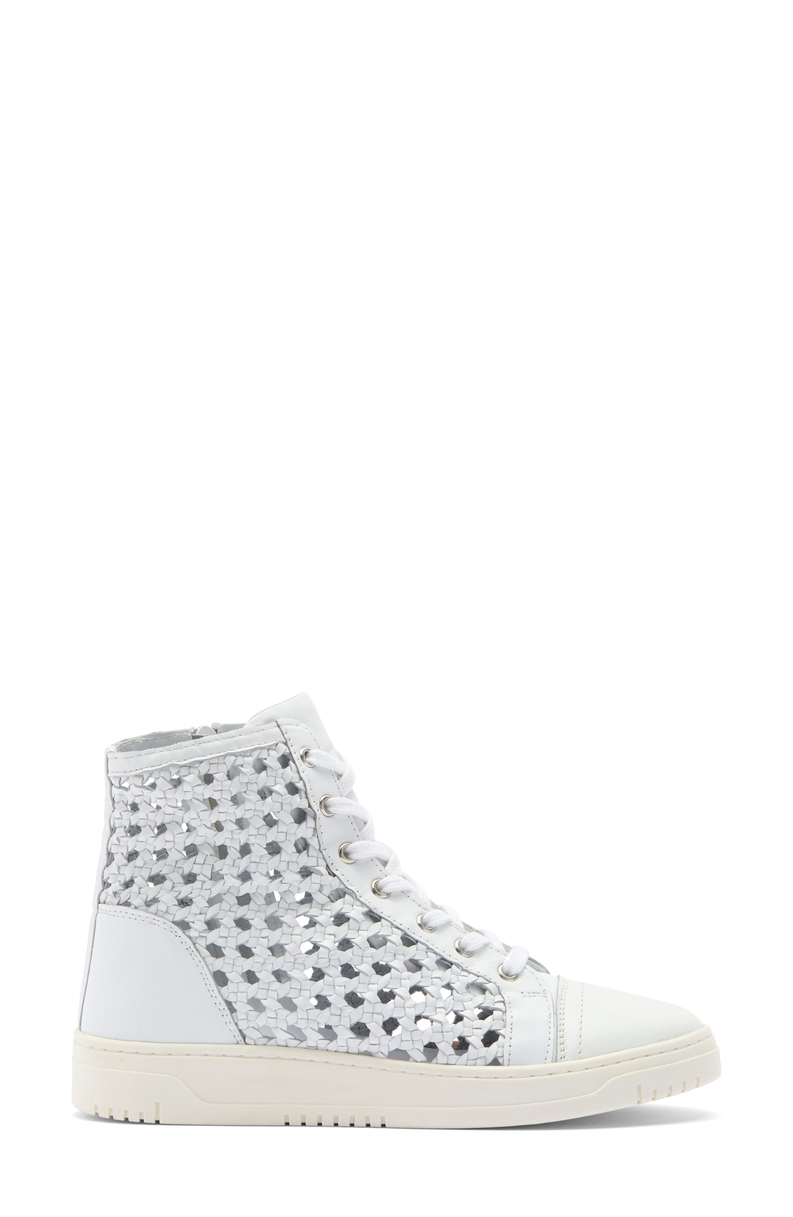 Free People Hayes High Top Sneaker, Alternate, color, Ivory