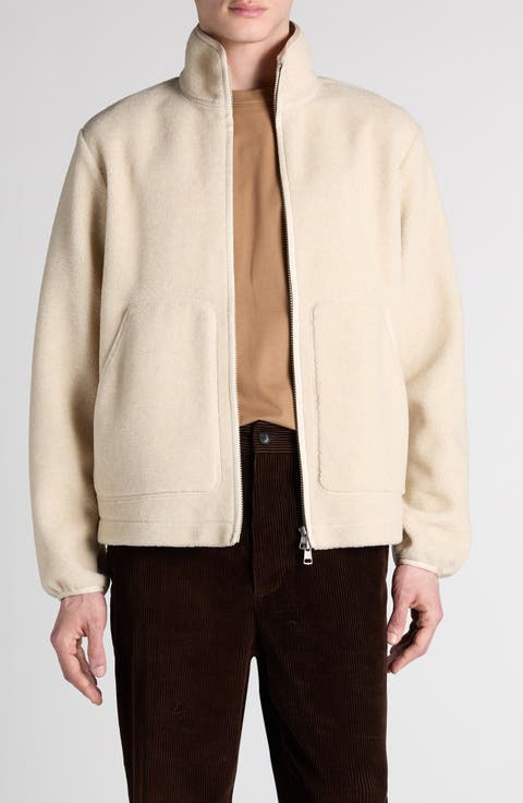 Zip Up Fleece Cardigan