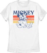 Mickey & Friends Women's Mickey & Friends Retro Pluto and Mickey Mouse Graphic T-Shirt