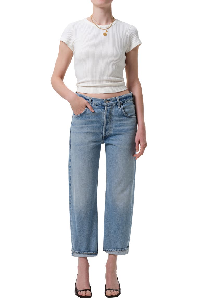Nello Rib T-Shirt, Alternate, color, PASHMINA