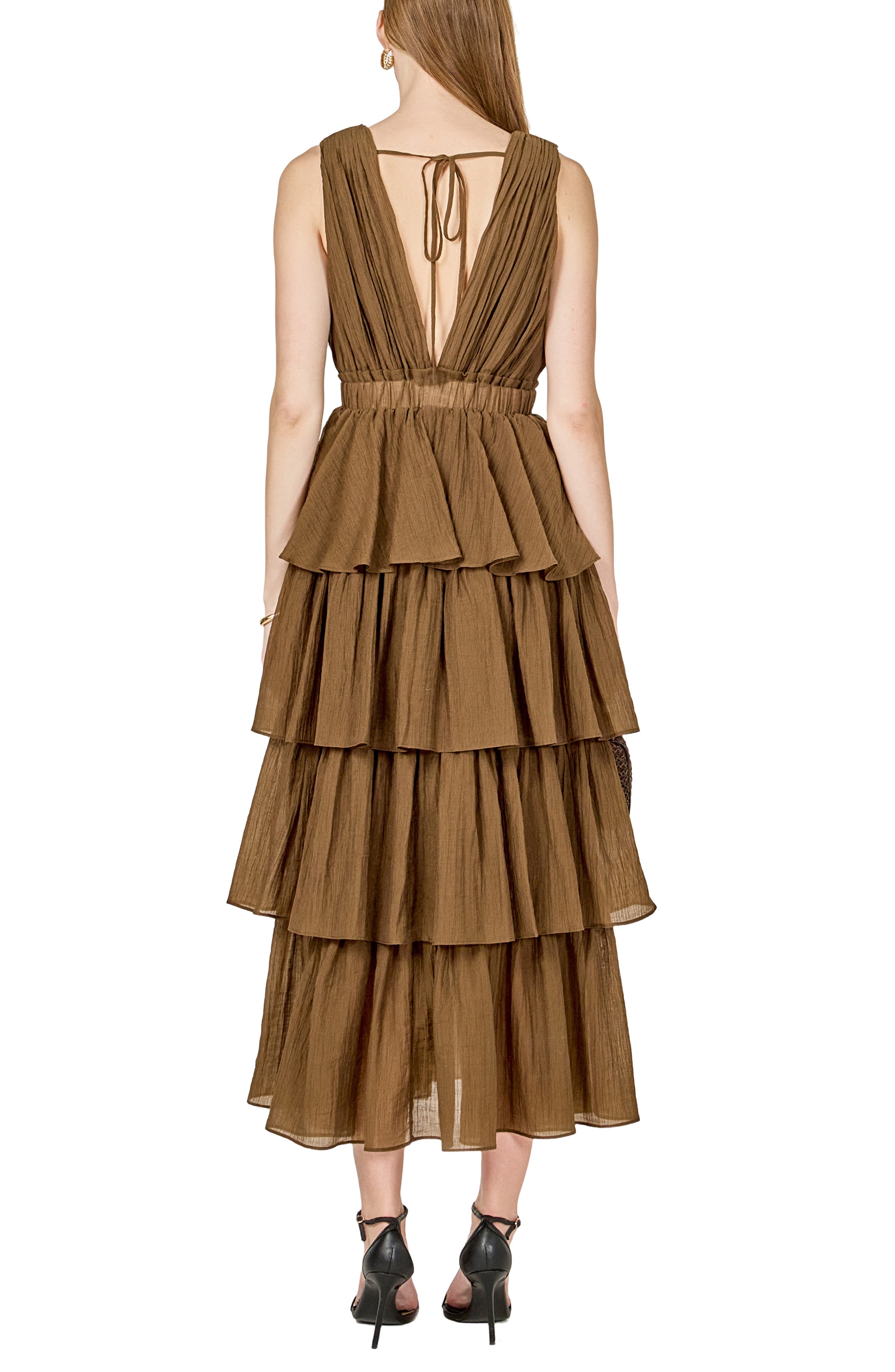 Tiered Maxi Dress - image 2