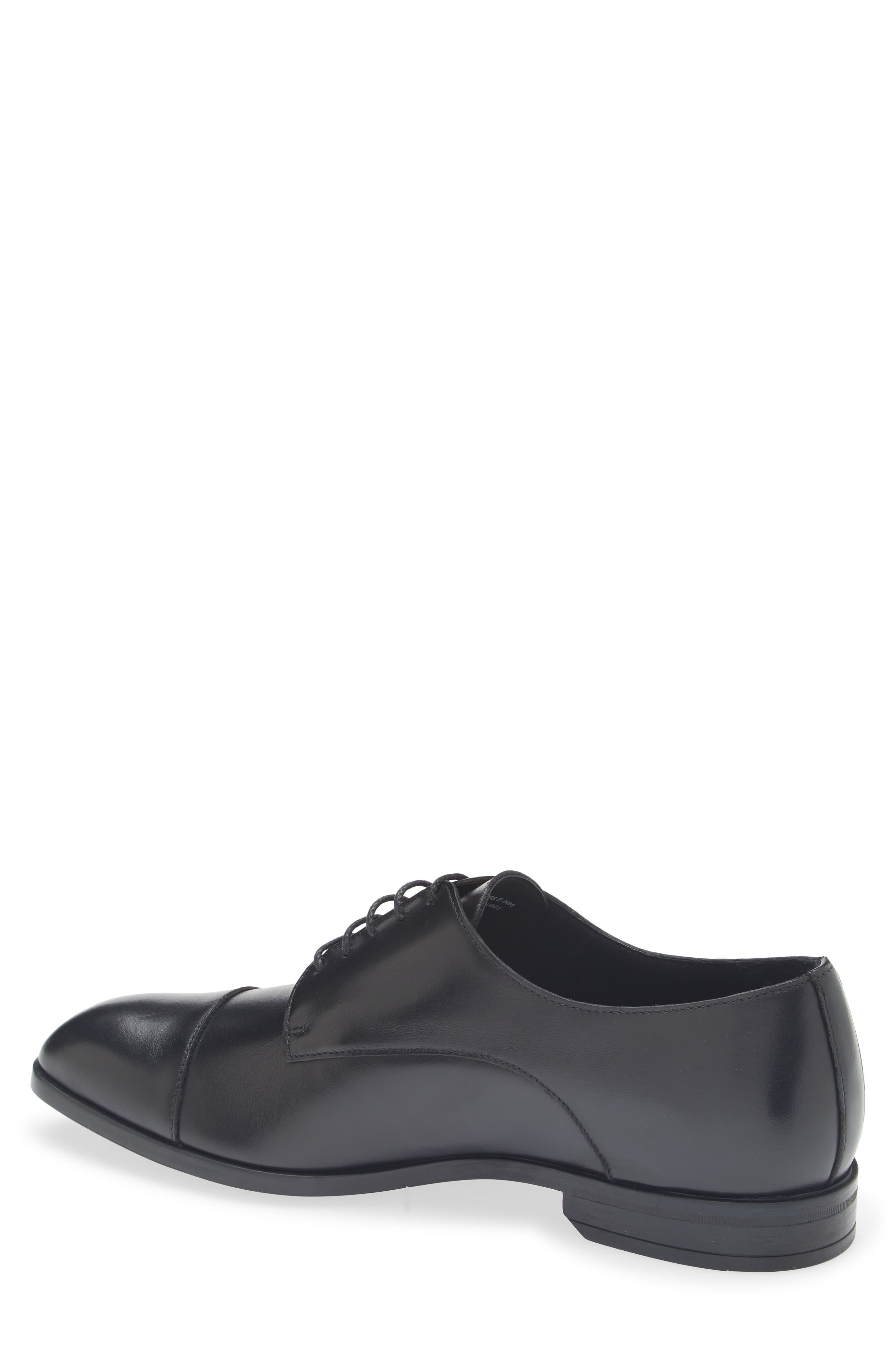 Bally Olexi Cap Toe Derby, Alternate, color, Black