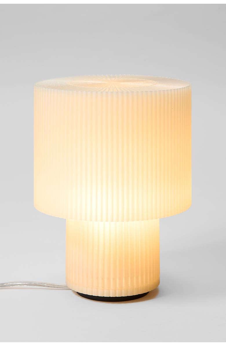 WOOJ DESIGN Drum Lamp, Main, color, Natural