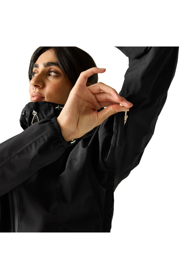 Breathe Easy Waterproof Jacket, Alternate, color, Black