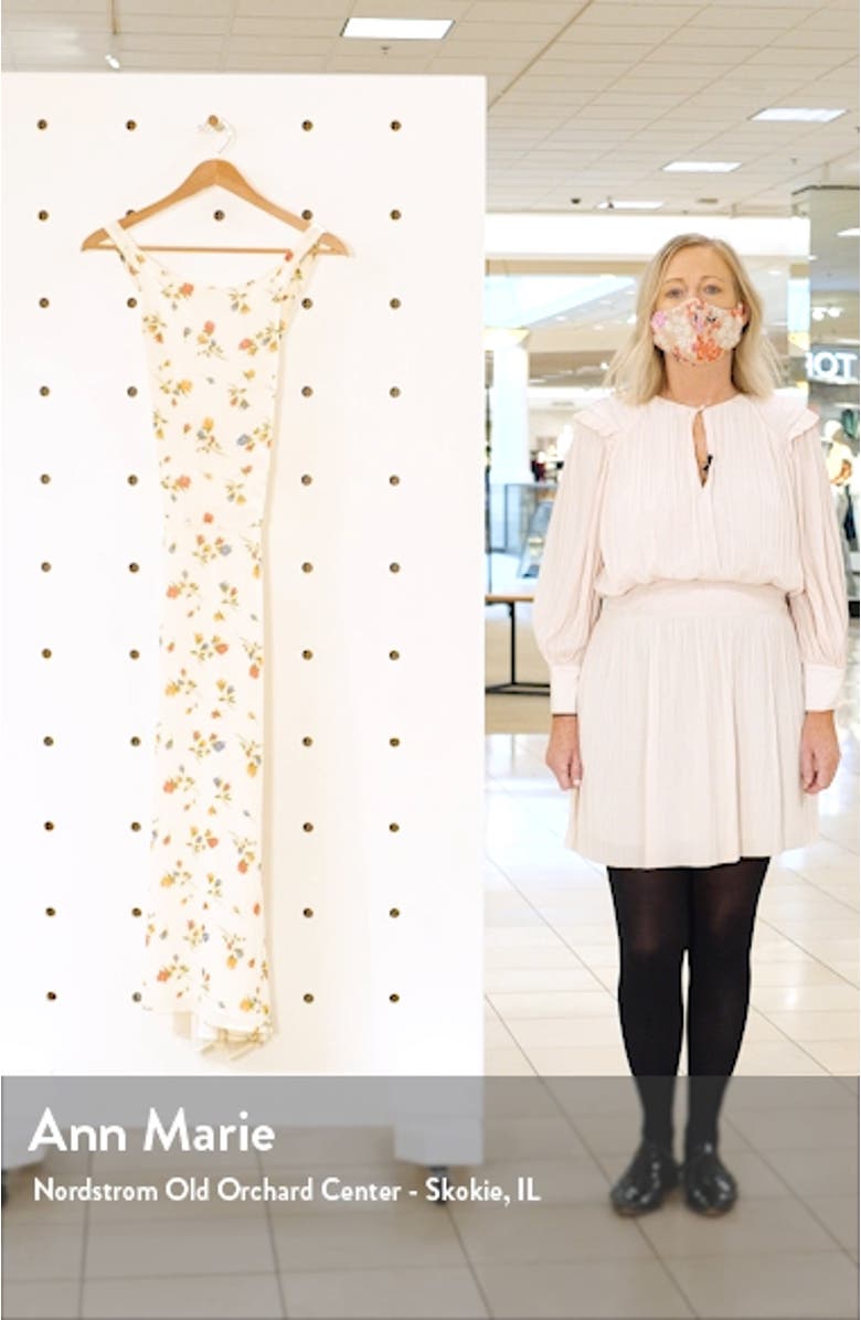 Harleen Floral Print Midi Dress, sales video thumbnail