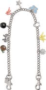 COACH Motif Chain Strap Bag Charm