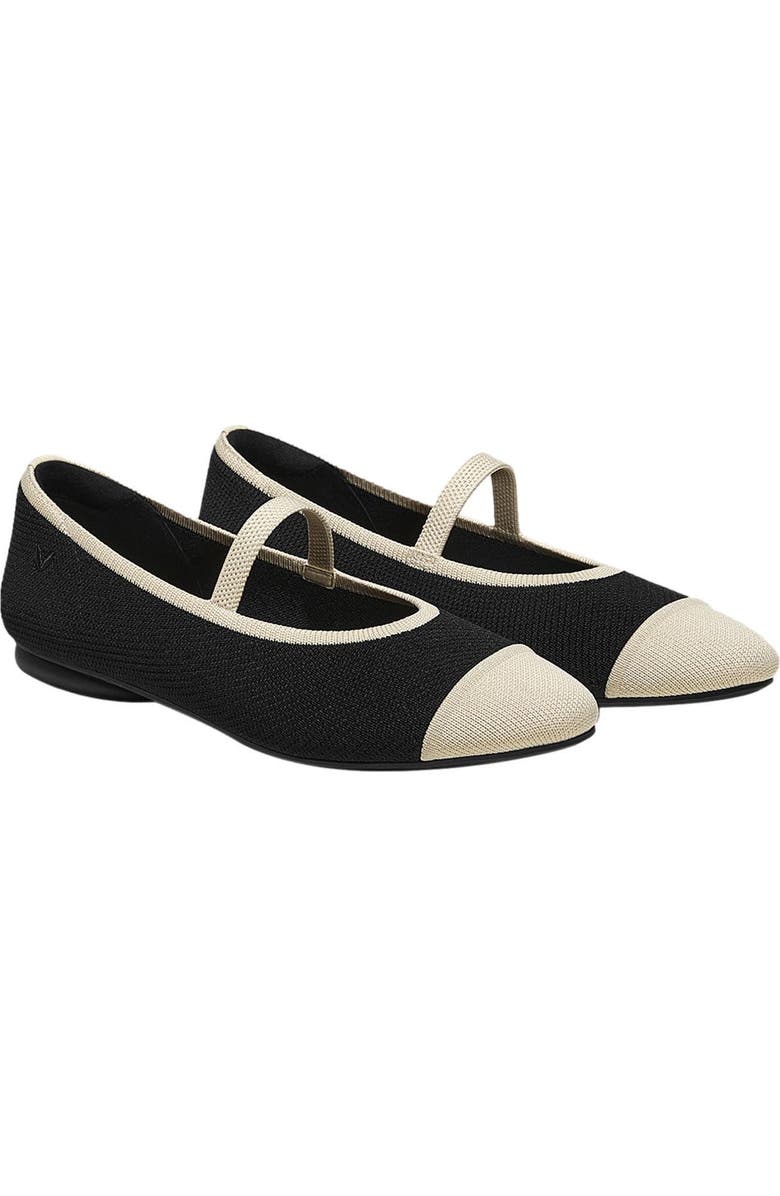 VIVAIA Almond-Toe Mary-Jane AdaptAll, Main, color, Black Diamond