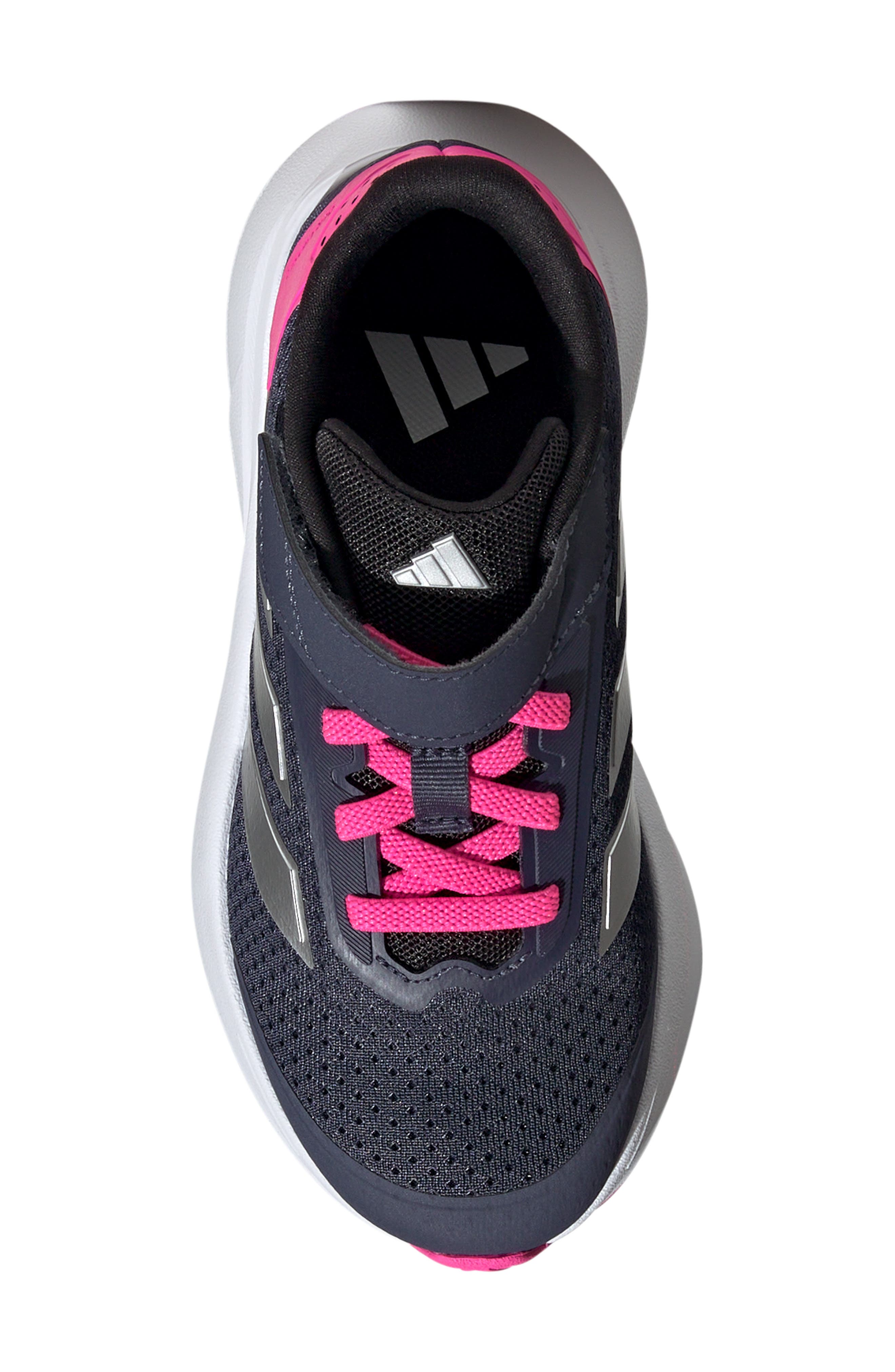 adidas Kids' Duramo SL2 Sneaker, Alternate, color, Navy/ Silver/ Pink