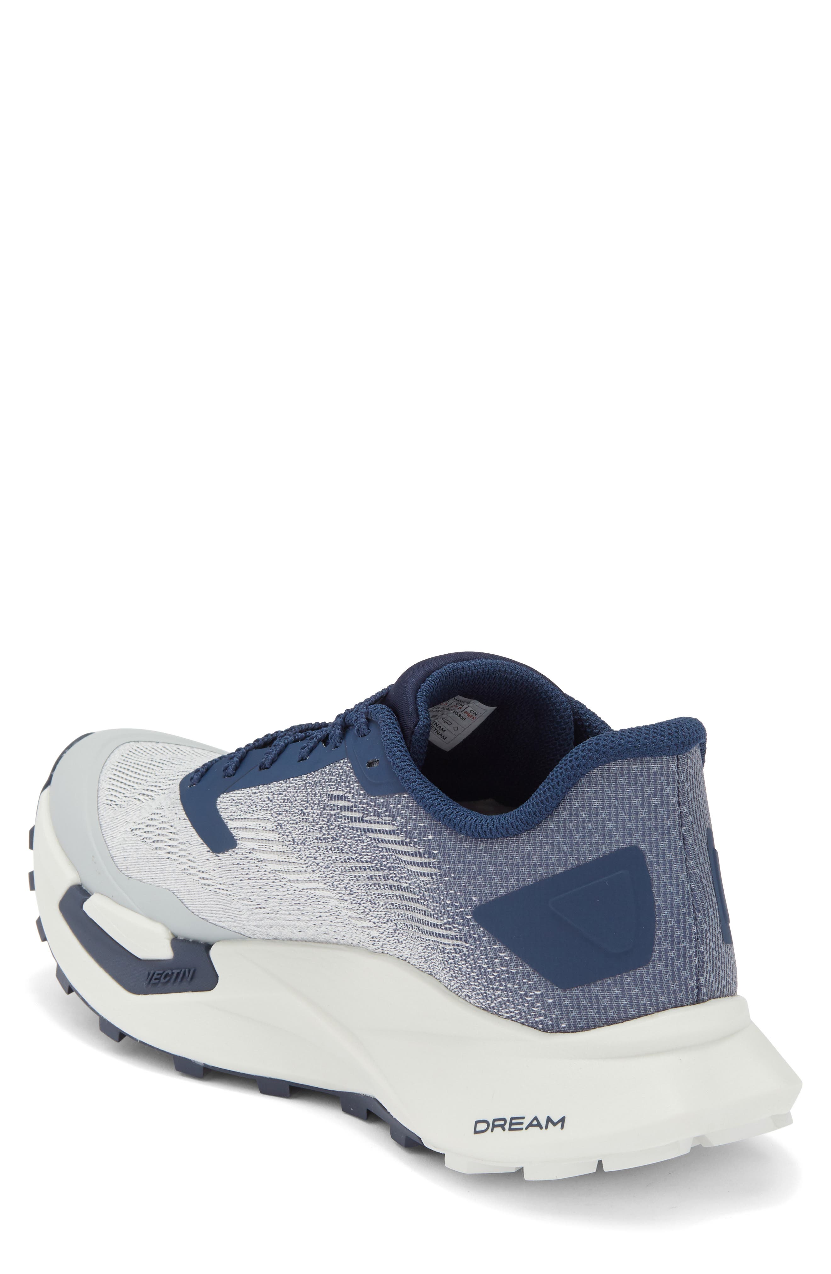 The North Face VECTIV<sup>™</sup> Enduris 4 Trail Running Shoe, Alternate, color, Glacier Gray/ Summit Navy