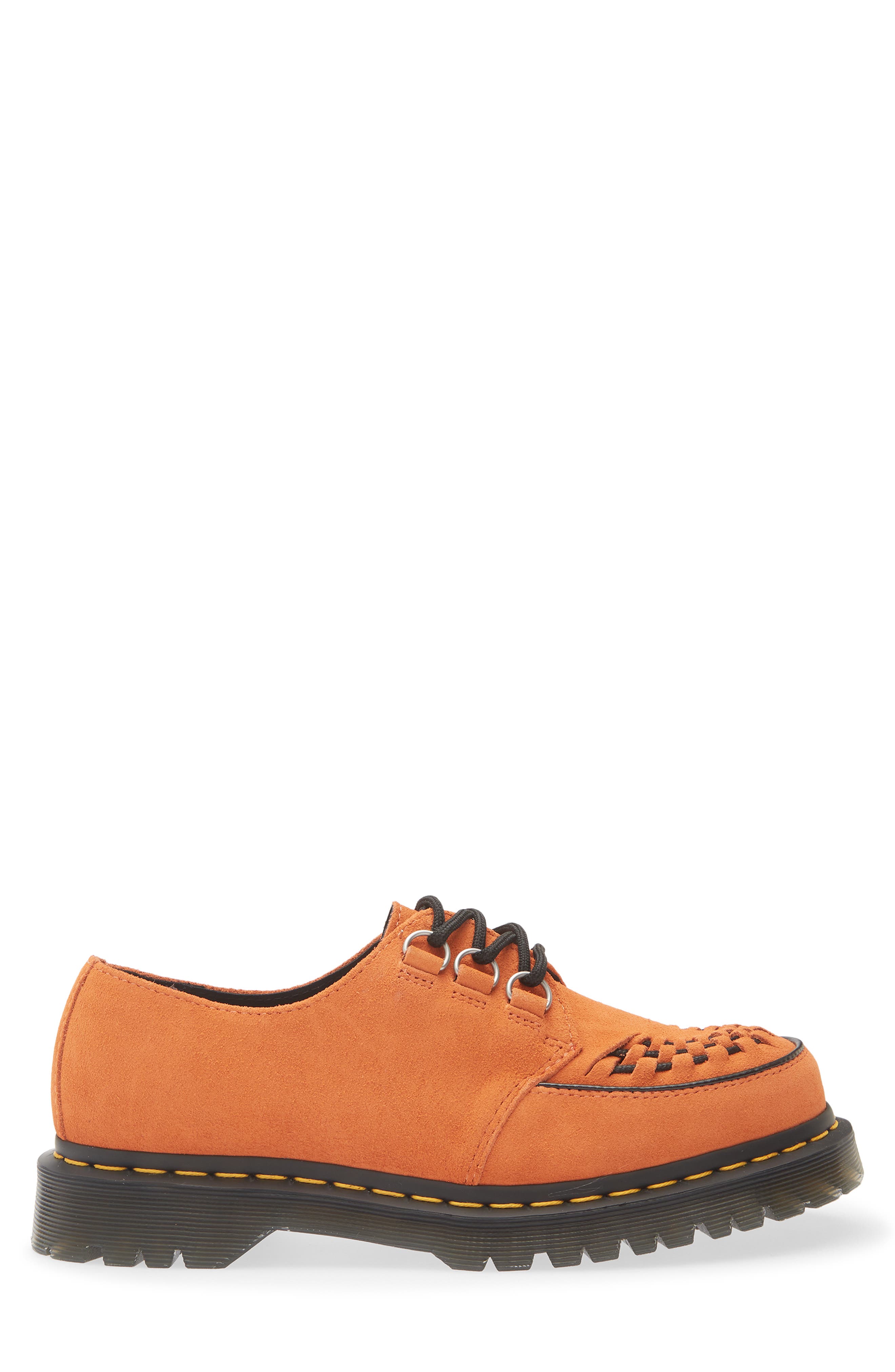 Dr. Martens Gender Inclusive Ramsey Derby, Alternate, color, Orange