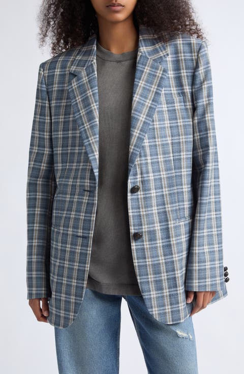 Jolga Check Moulin Wool Blazer