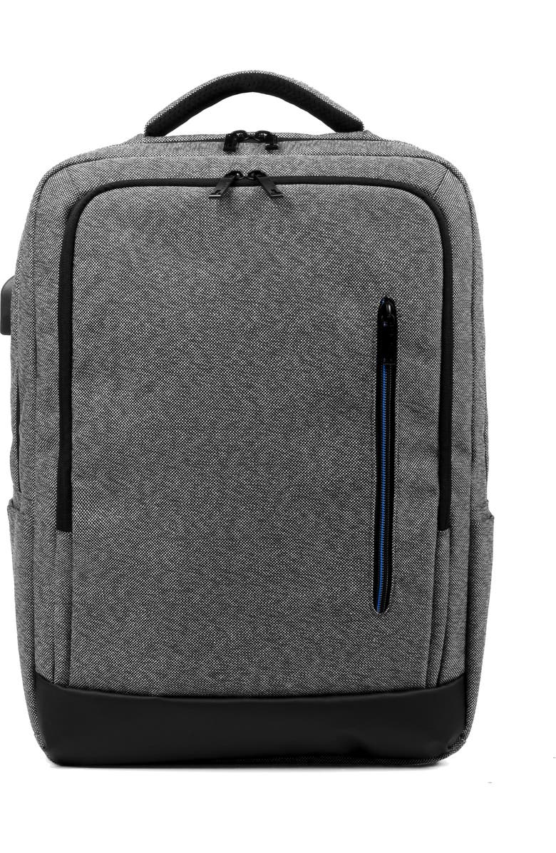 J World Tanka Pilgrim Business Laptop Backpack, Main, color, Grey