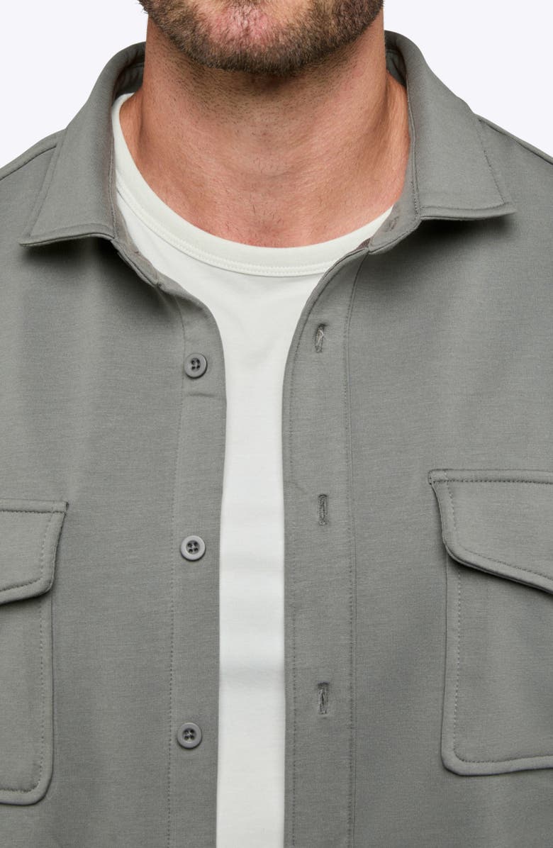トップス meer. RIPPLE OVERSHIRT gray Torrent Overshirt - Steel Grey | ALO