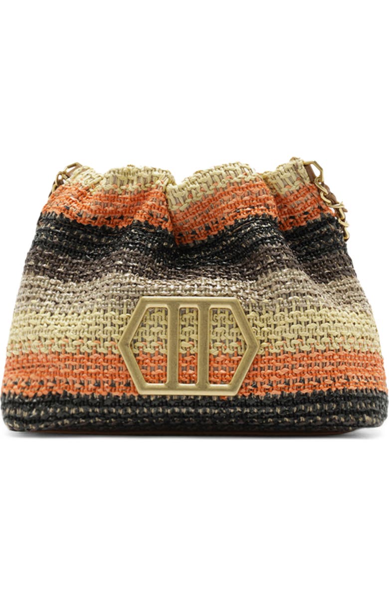 Arezzo Small Jackie Crossbody Bag, Main, color, Multinatural/ Sol Natural