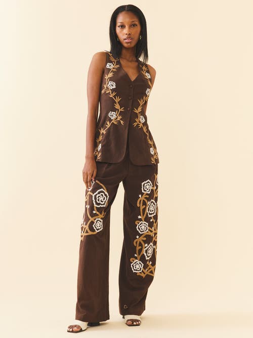 Eddy Alexa Top In Brown