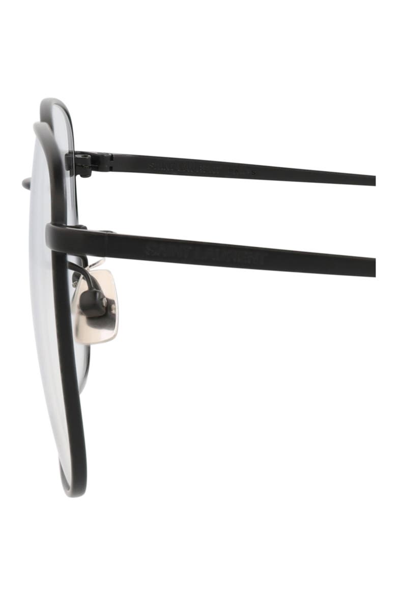 55mm Navigator Optical Frames, Alternate, color, BLACK BLACK TRANSPARENT