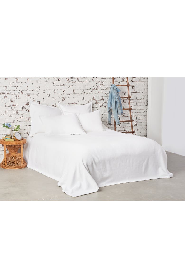 Monroe Euro Sham, Alternate, color, White