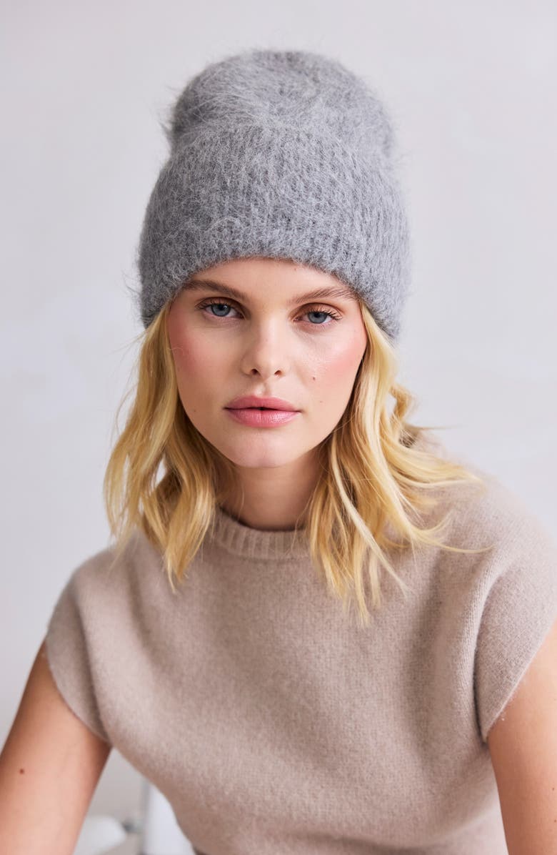 Arctic Fox & Co The Alpaca Blend Beanie, Alternate, color, Blizzard Grey