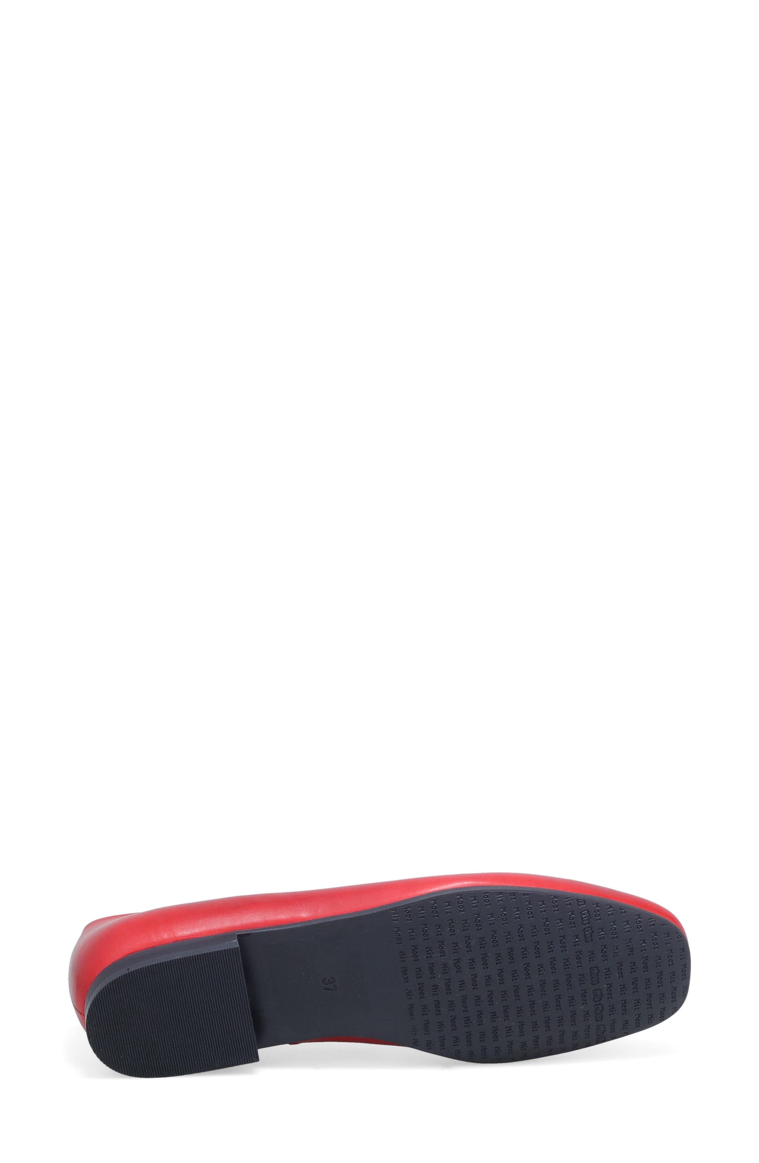 Miz Mooz Zaire Flat, Alternate, color, Red