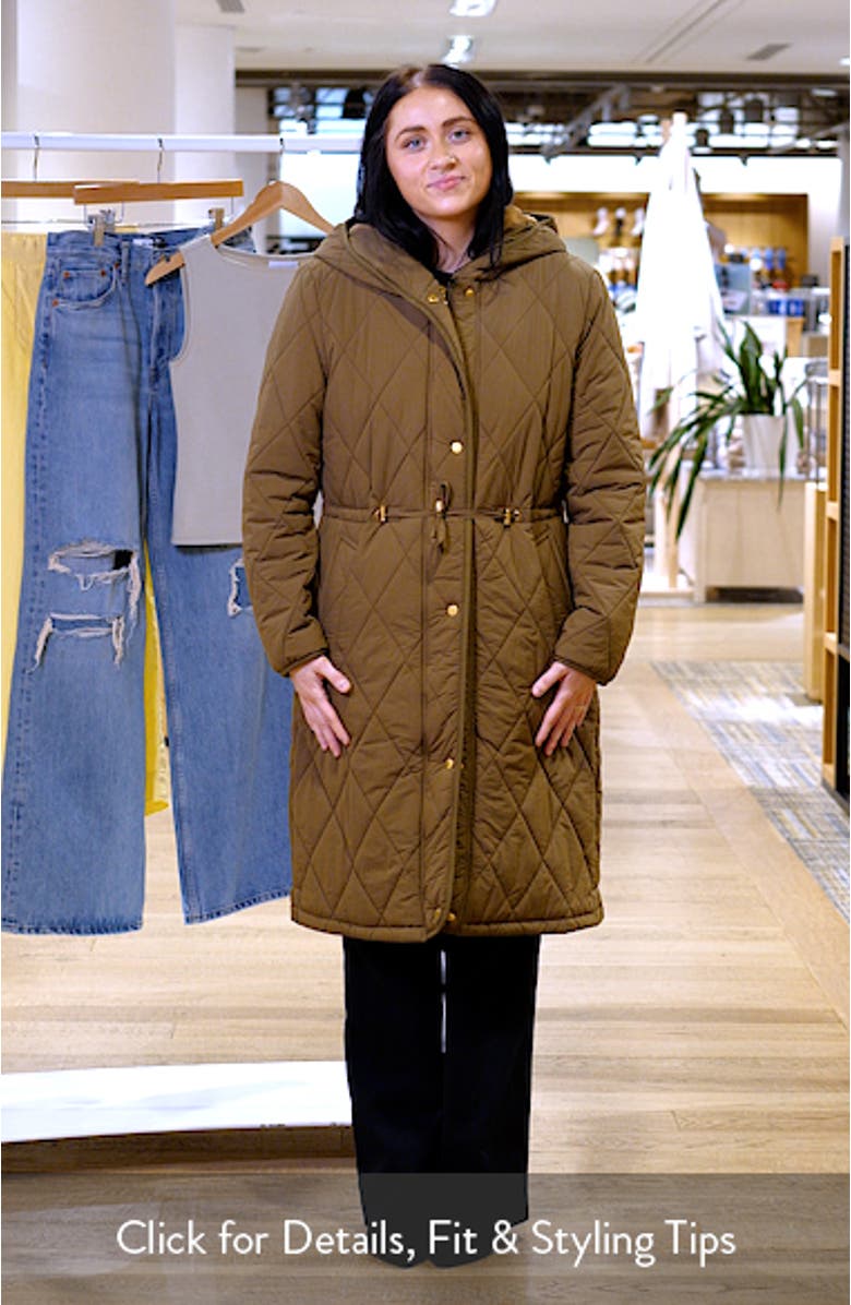 Quilted Hooded Coat, sales video thumbnail