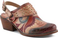 L'Artiste by Spring Step Daytona Studded Slingback Mule