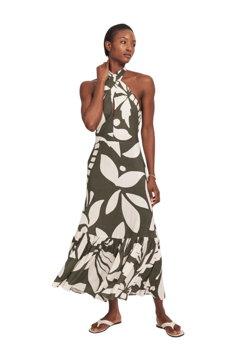 MINT VELVET Print Maxi Dress, Main, color, 