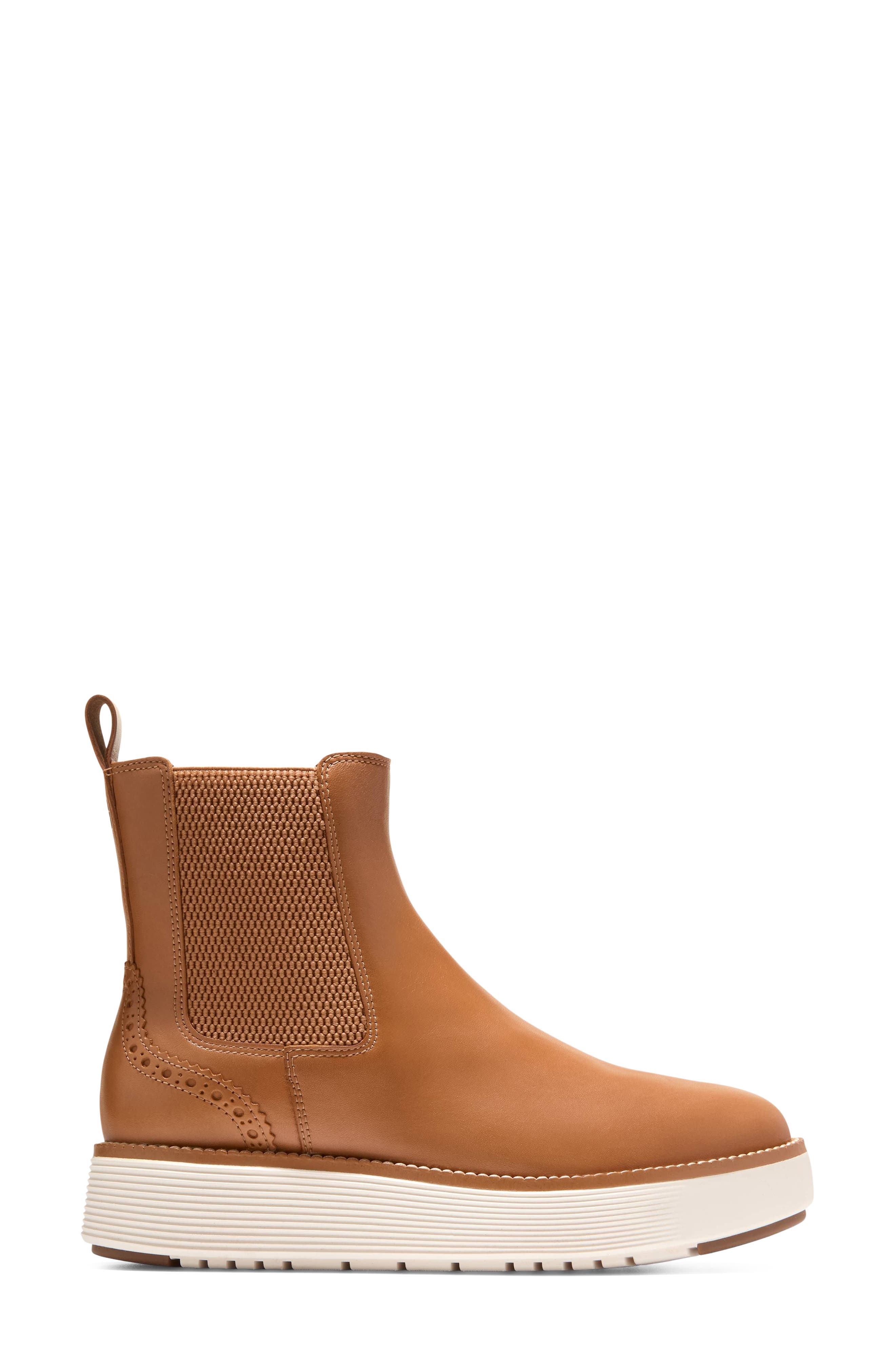Grand Citymotion Chelsea Boot, Alternate, color, DARK CARAMEL LEATHER