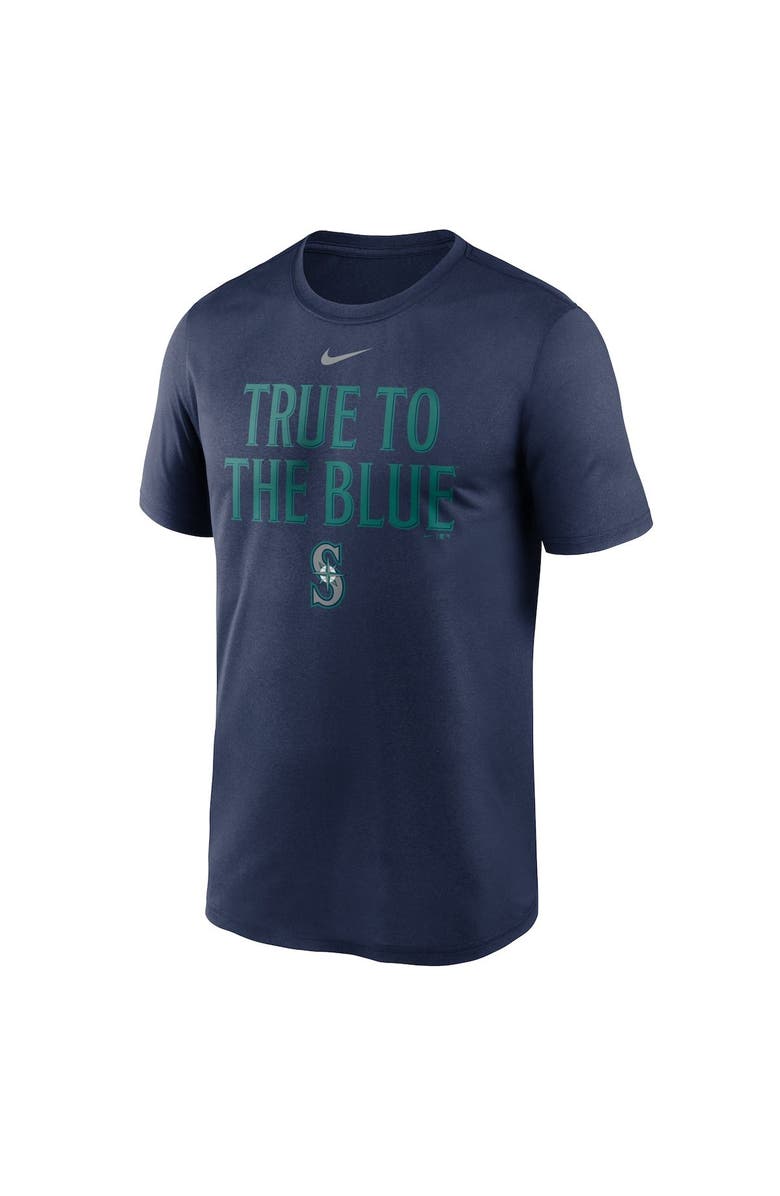 Nike Men's Nike Navy Seattle Mariners Local Club Rep Performance T-Shirt, Alternate, color, 