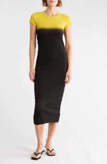 Grunge Spray Shrunk Tee Dress