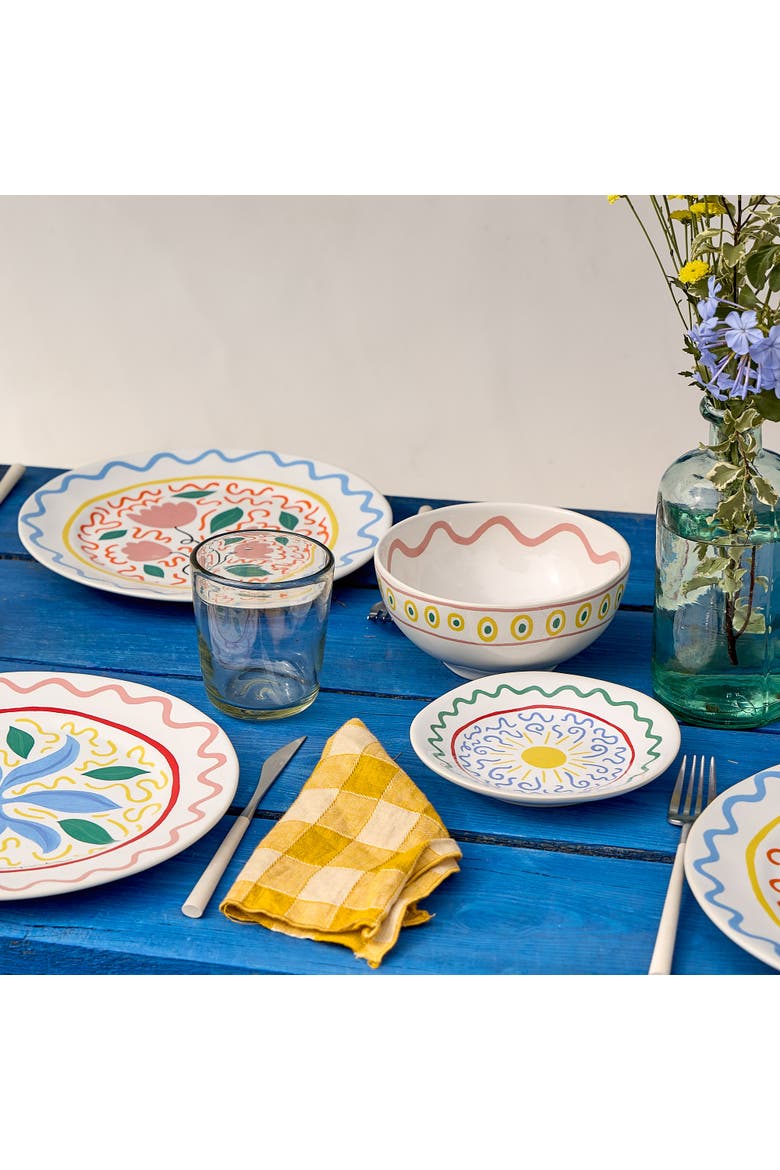 Summer Bliss  Set/6 cereal bowls, Alternate, color, Tulip