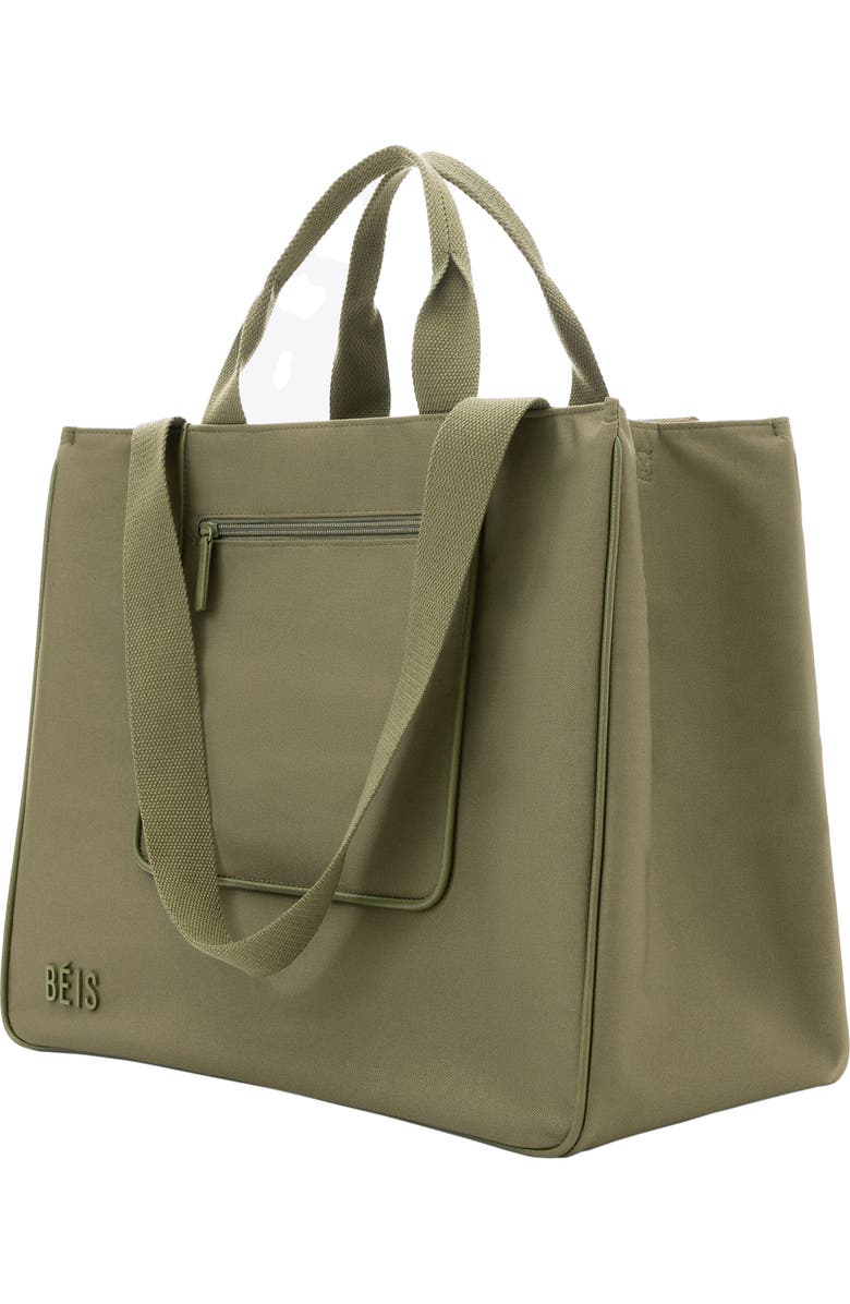 Béis The East/West Water Repellent Tote, Alternate, color,