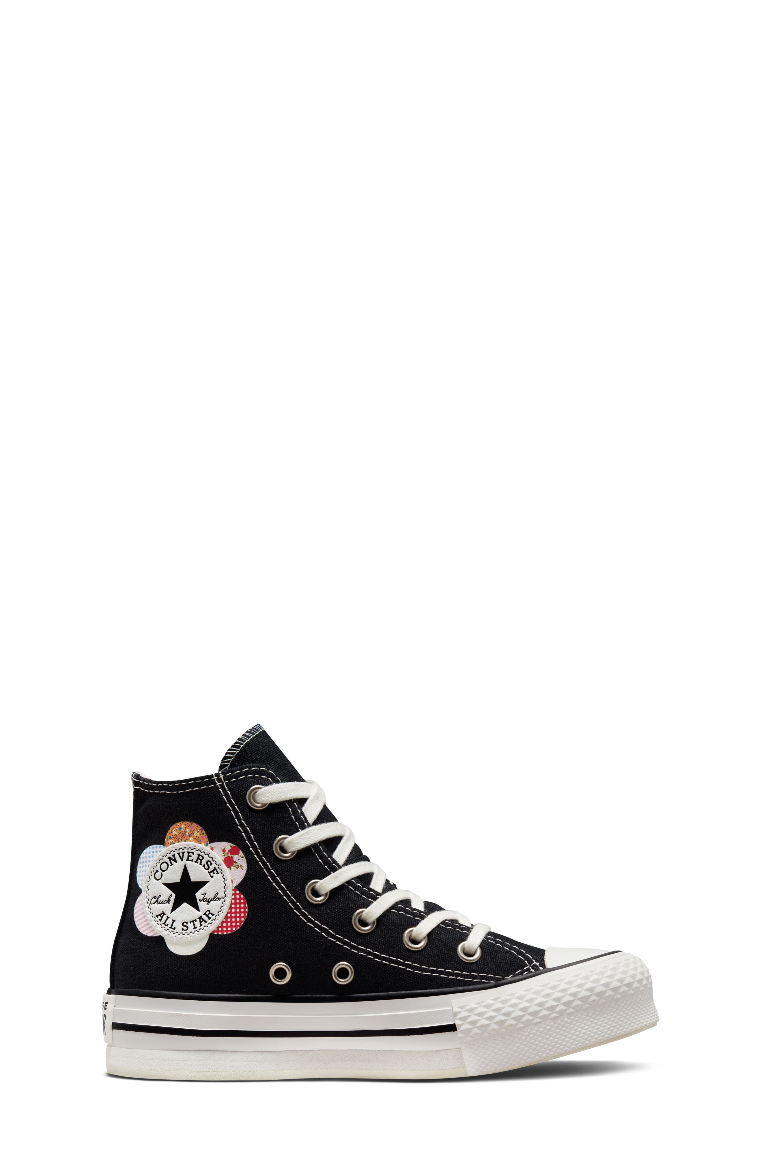Converse Kids
 Chuck Taylor<sup
®</sup
 All Star<sup
®</sup
 EVA Lift High Top Platform Sneaker, Alternate, color, 