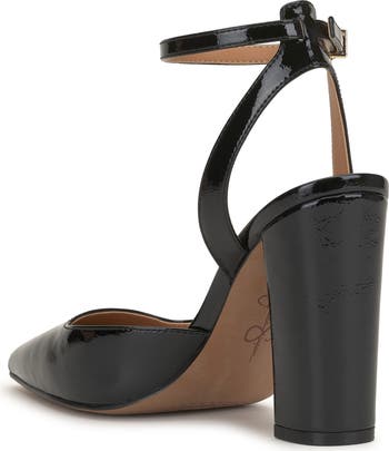 Nazela Pointed Toe Ankle Strap Pump