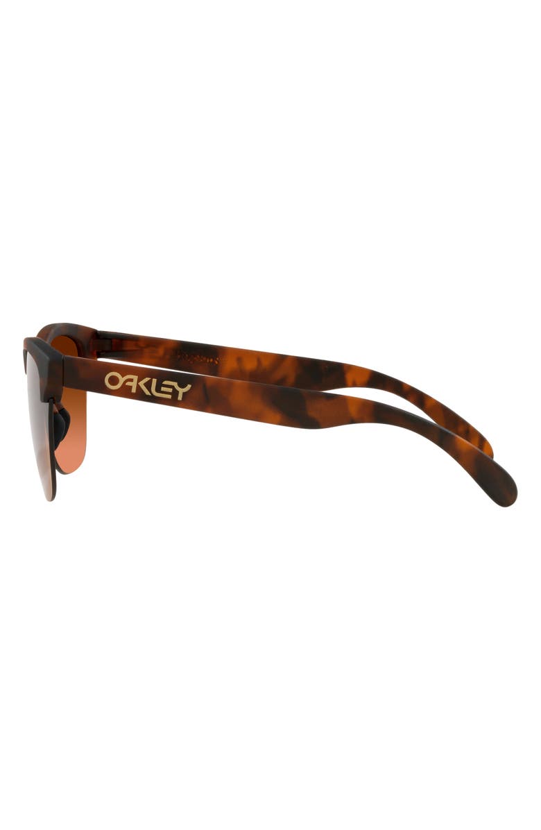 Oakley Frogskins Lite 63mm Gradient Oversized Round Sunglasses, Alternate, color,