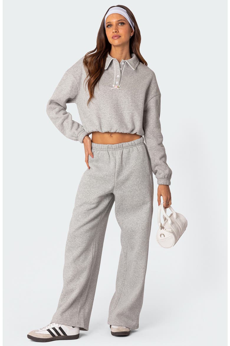 Autumn Cotton Blend Sweatpants, Alternate, color, GRAY-MELANGE