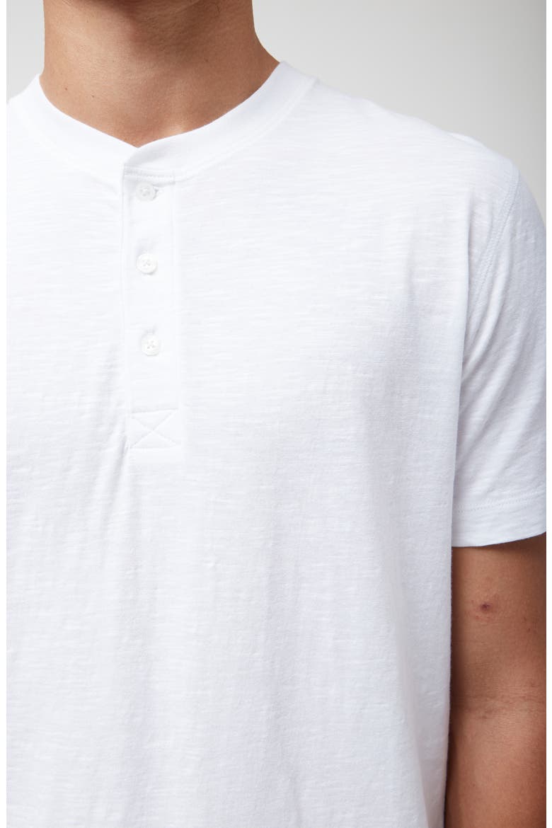 Short Sleeve Slub Henley, Alternate, color, LINEN WHITE