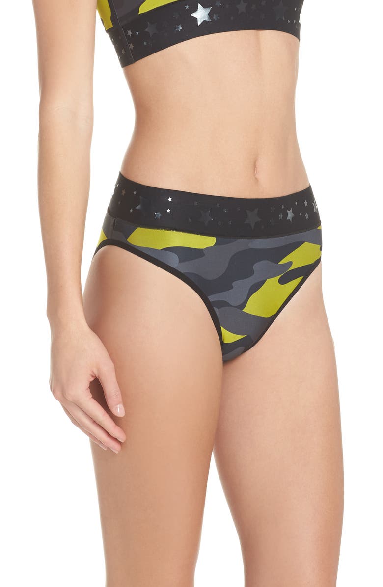 Ultracor Argon Camo High Waist Bikini Bottoms, Alternate, color,