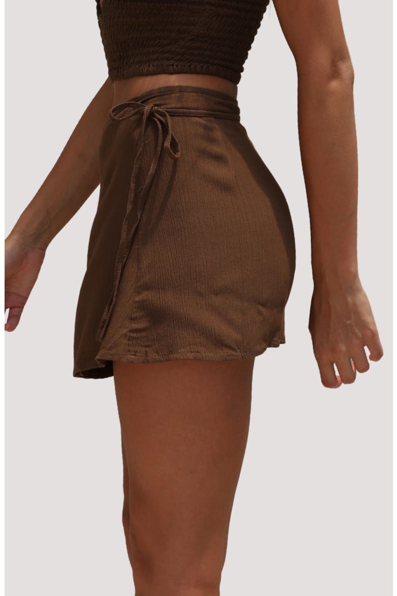 Sola Miniskirt Cover-Up, Alternate, color, COCONUT OIL