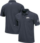 COLOSSEUM Men's Colosseum Charcoal Arkansas Razorbacks Big & Tall OHT Military Appreciation Digital Camo Polo