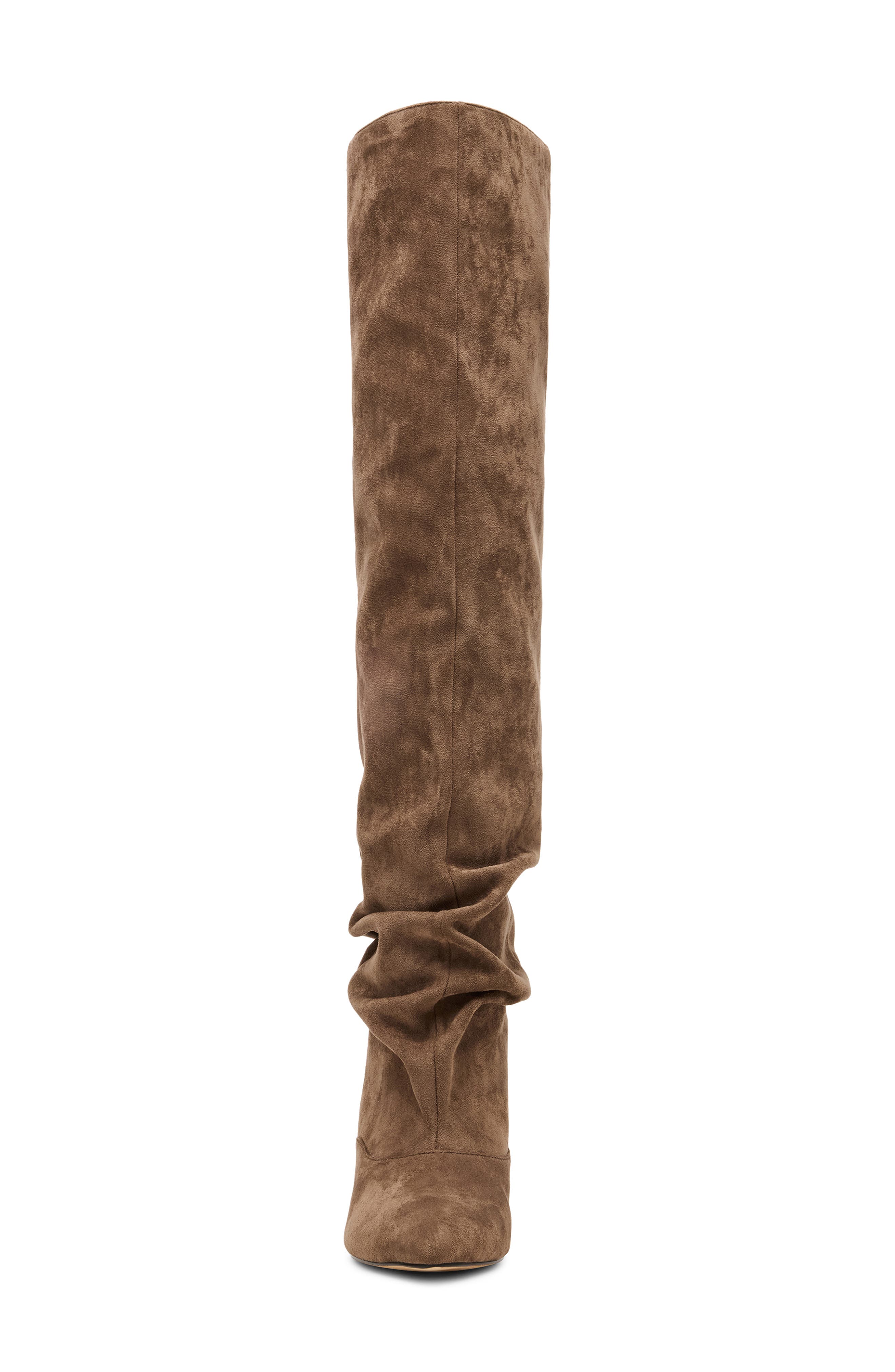 Stassi Over the Knee Boot, Alternate, color, ASH FABRIC