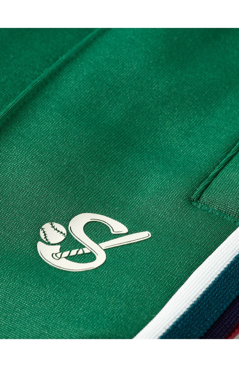 Scotch & Soda Kids' Straight Fit Tricot Track Pants, Alternate, color, Bright Green