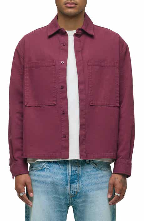 Hudson Jeans Relaxed Long Sleeve Button-Up Shirt