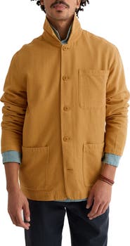 Seasalt Cornwall Well Wright Organic Cotton & Linen Shirt Jacket