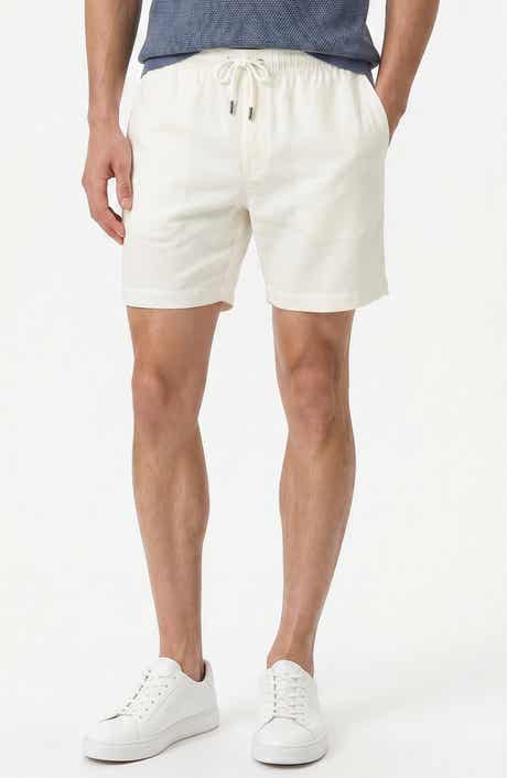 Onia Stretch Linen Blend Pull-On Shorts