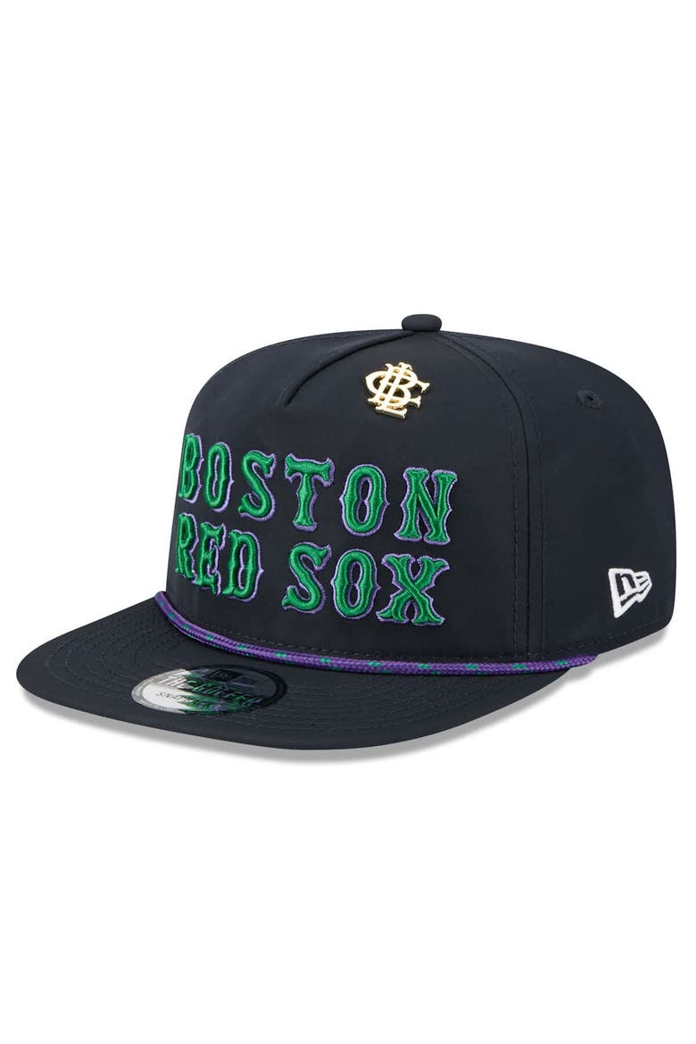 Men's New Era  Navy Boston Red Sox 2025 Big League Chew Golfer Snapback Hat, Main, color, Navy